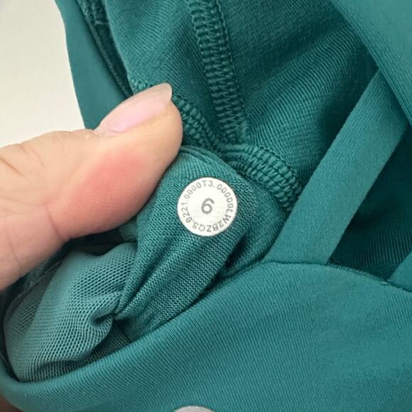 Lululemon Free To Be Elevated Bra *Light Support, DD/E Cup Teal Size 6 - Picture 6 of 7